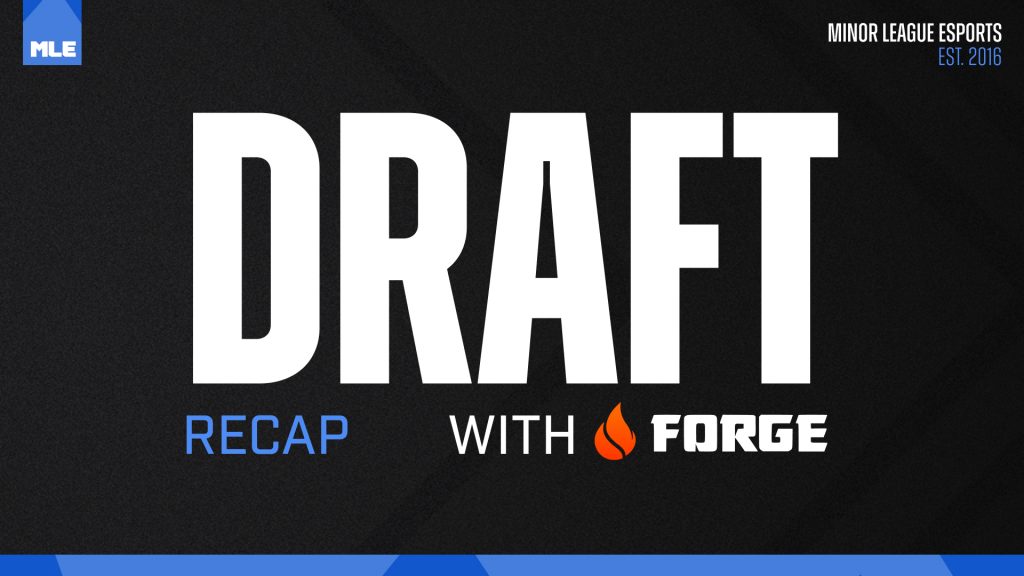 Text that reads Draft recap with forge